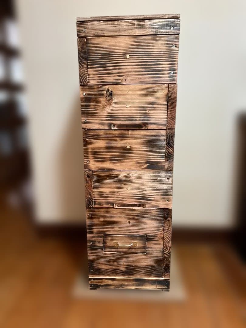 【期間限定値下げ】日本ミツバチ重箱式養蜂箱　春の分蜂に備えて!!