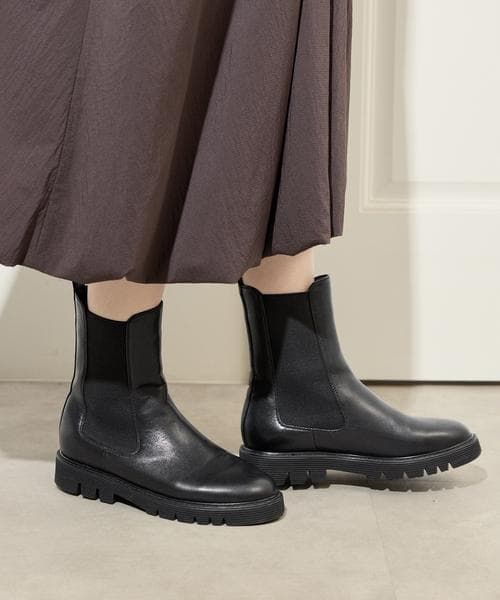 【美品】SLOBE IENA サイドゴアブーツ 38 ブラック