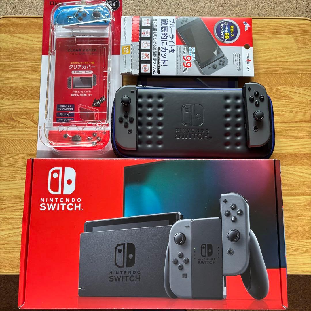 Nintendo Switch 本体 バッテリー強化版　付属品付き 未使用品多数