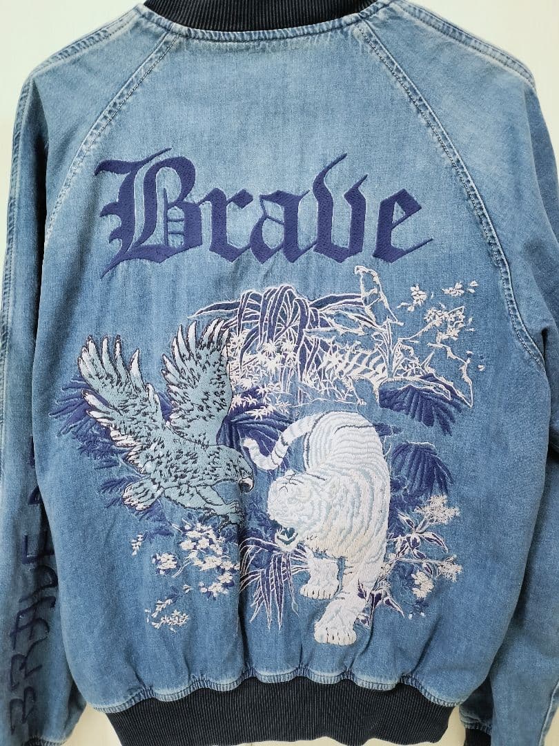 【美品】DIESEL リバーシブルデニムジャケット S