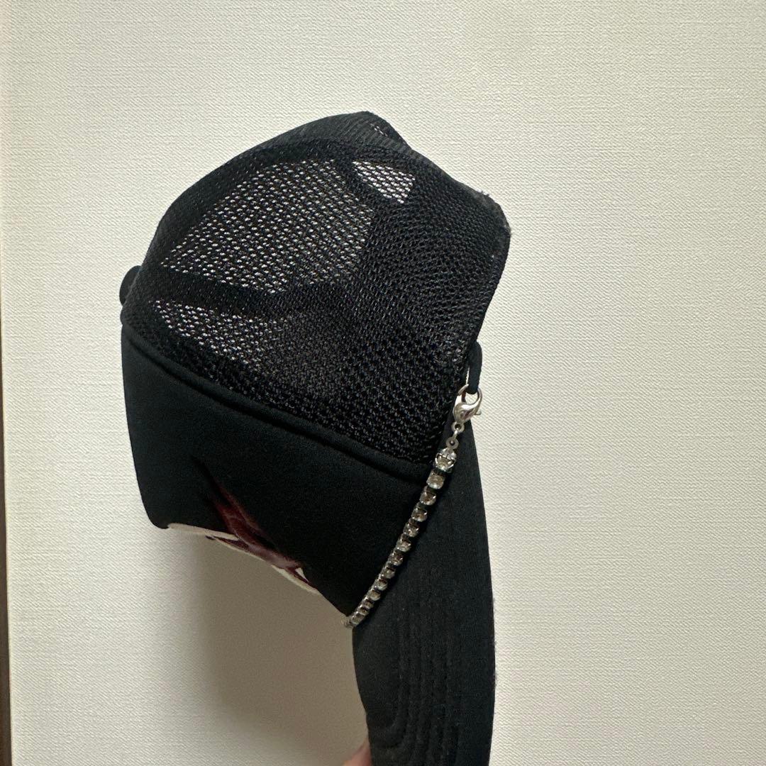 BAPE ブラック トラッカーハット