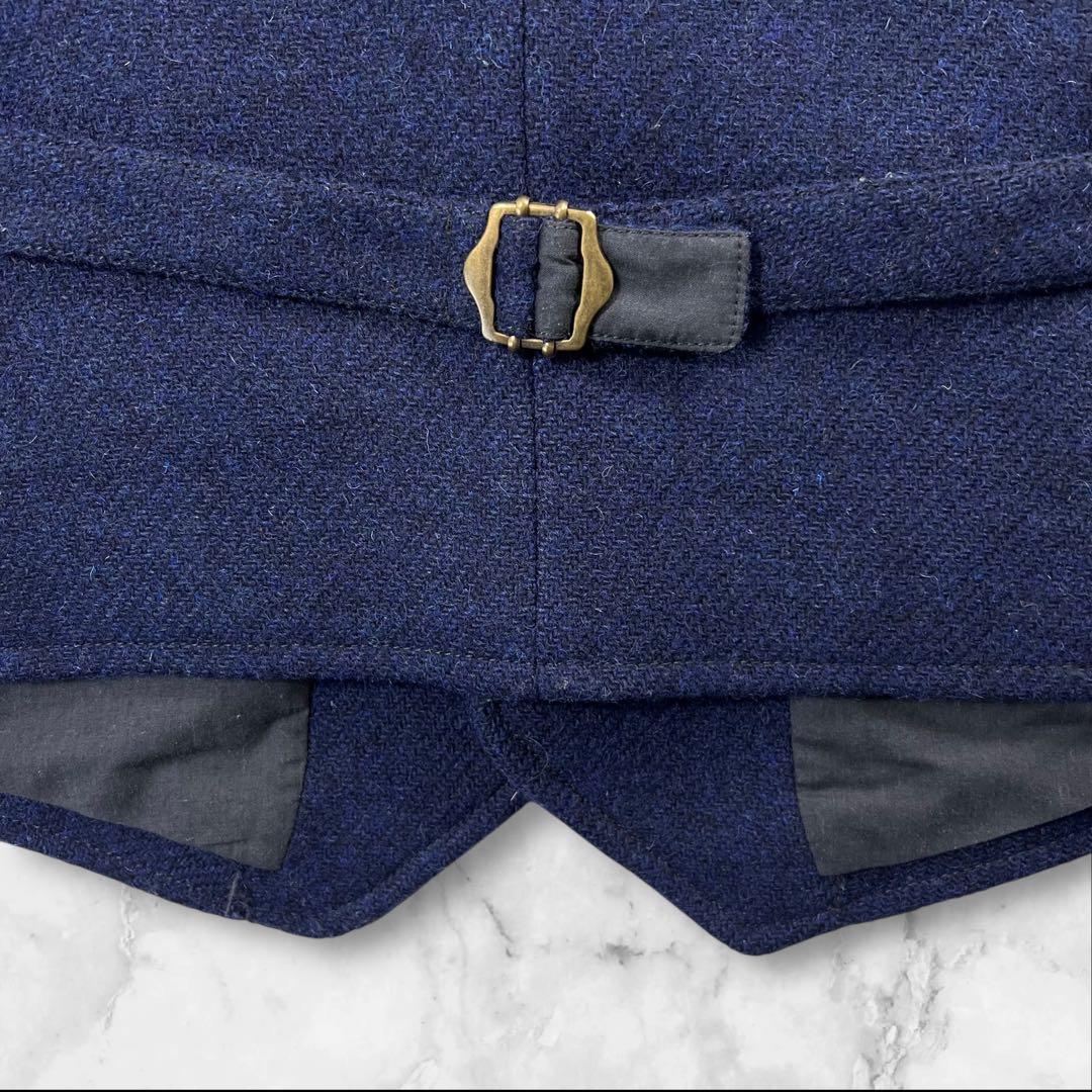 極美品 Collective×Harris Tweed ツイードジレ ベスト L