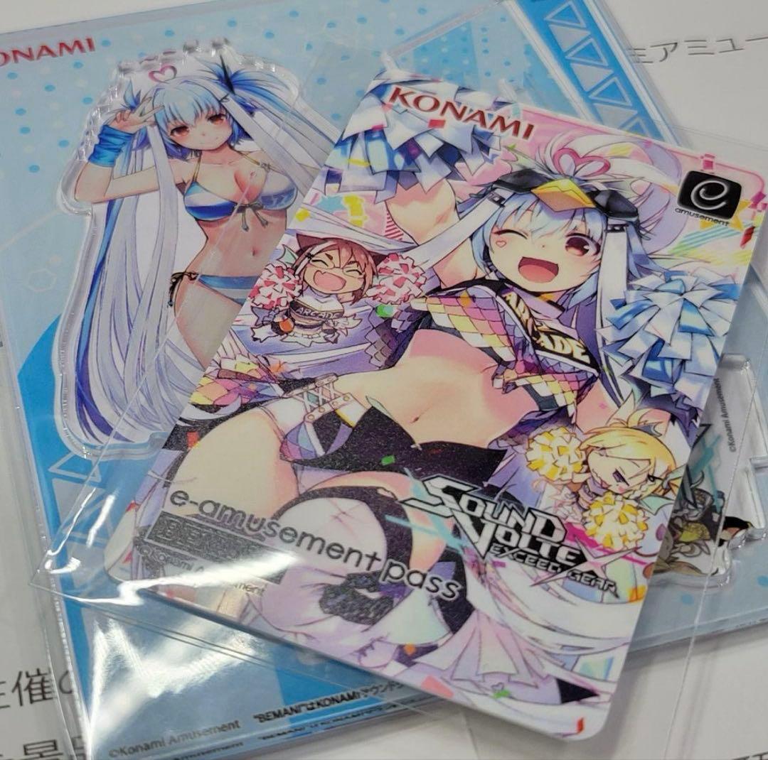 SDVX いちか e-amusement pass アクスタ セット 完全未開封
