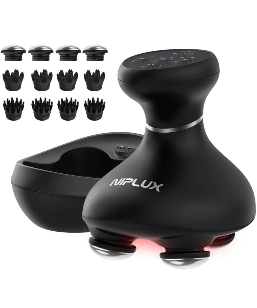 【お値下げ】NIPLUX EMS ヘッドスパ 電動頭皮ブラシ