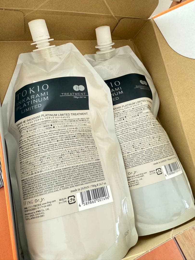 シャンプー TOKIO INKARAMI PLATINUM LIMITED