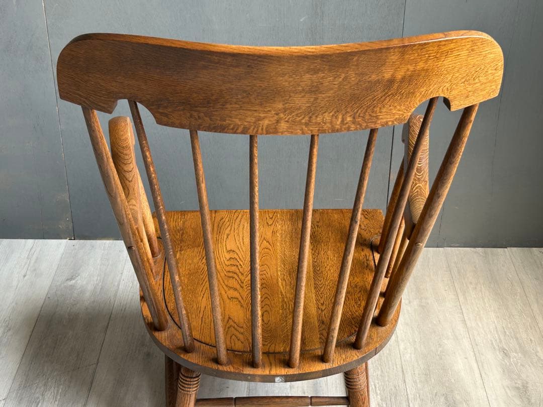レトロ　飛騨産業　キツツキマーク　ロッキングチェア　ヴィンテージ　ゆり椅子　SZ