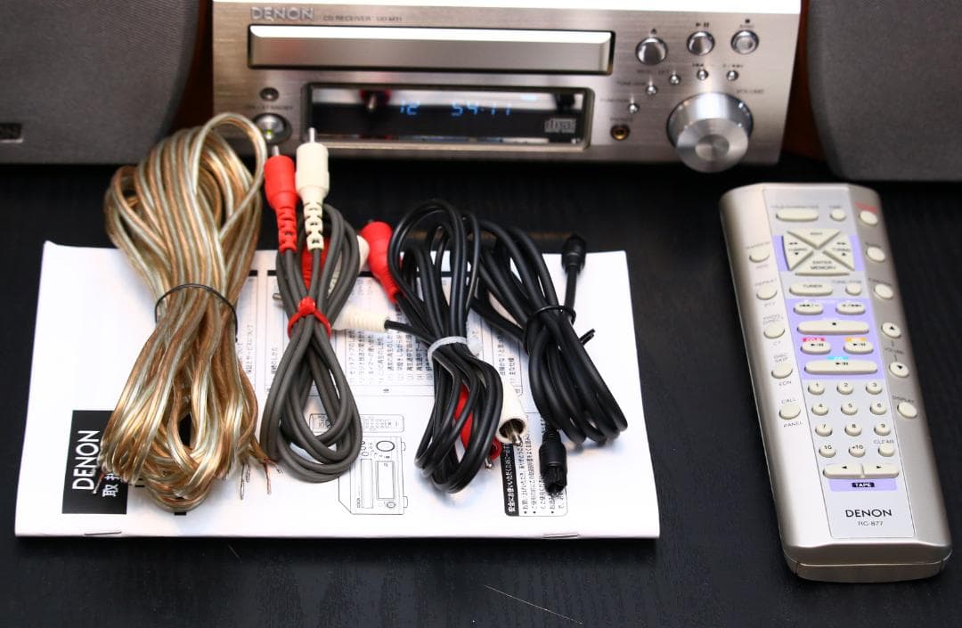 DENON UD-M31 デノン　CDレシーバー　+スピーカー　海ポン