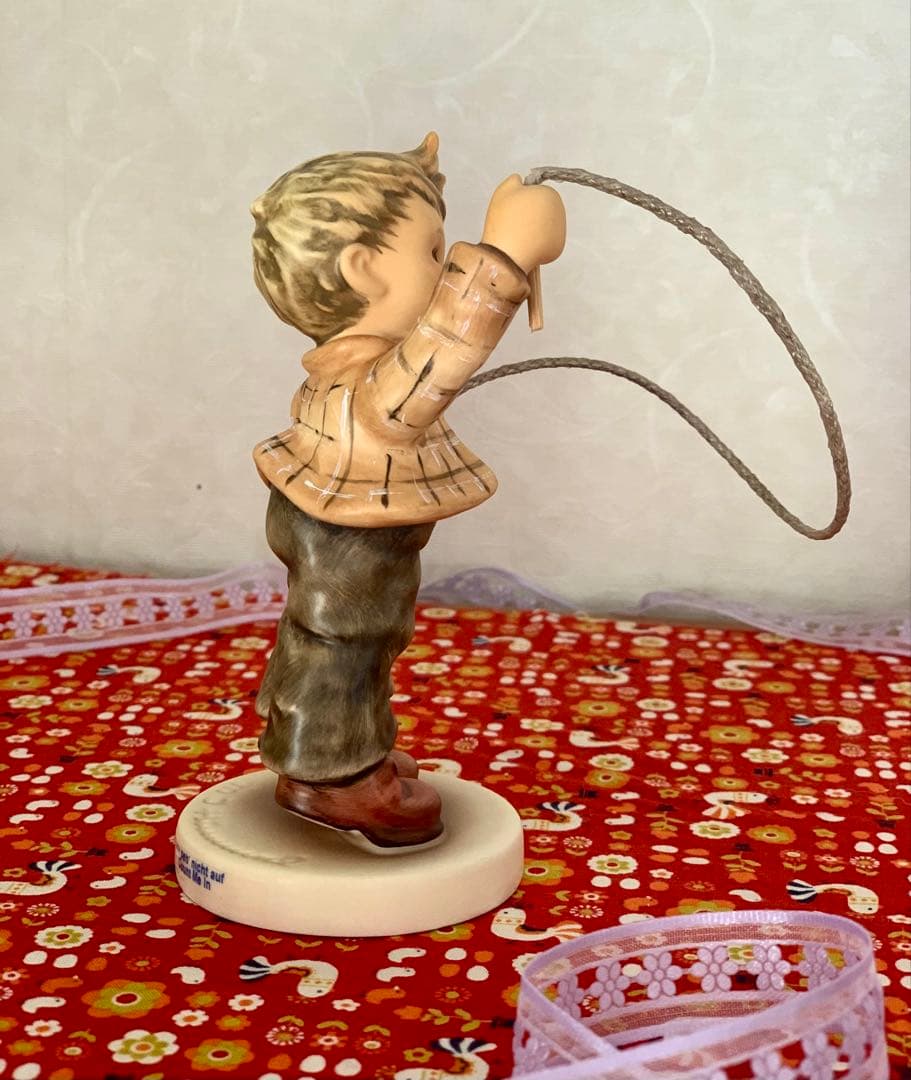 ゲーベル・フンメル人形・縄跳びをする子どもたち・可愛いです♡