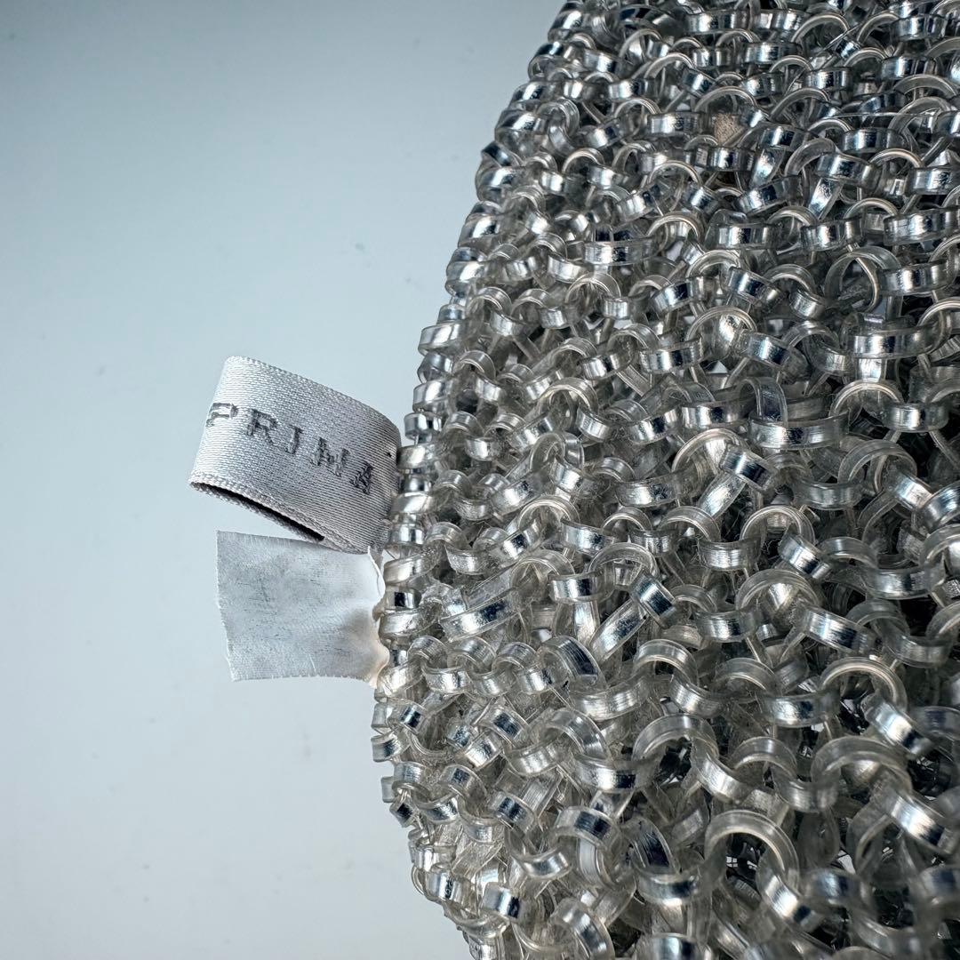 アンテプリマ ANTEPRIMA ワイヤーバッグ ハンドバッグ 手提げ シルバー