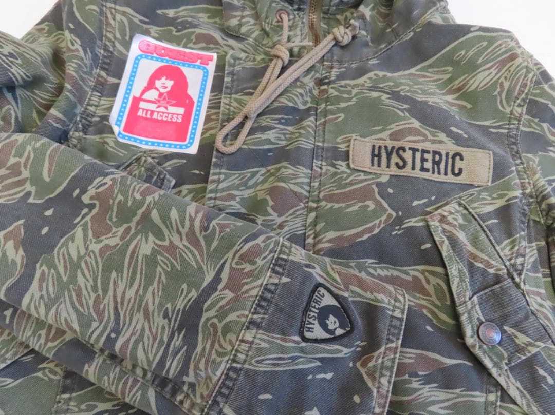 HYSTERIC GLAMOUR ヒテリックグラマー 迷彩柄ジャケット/FREE