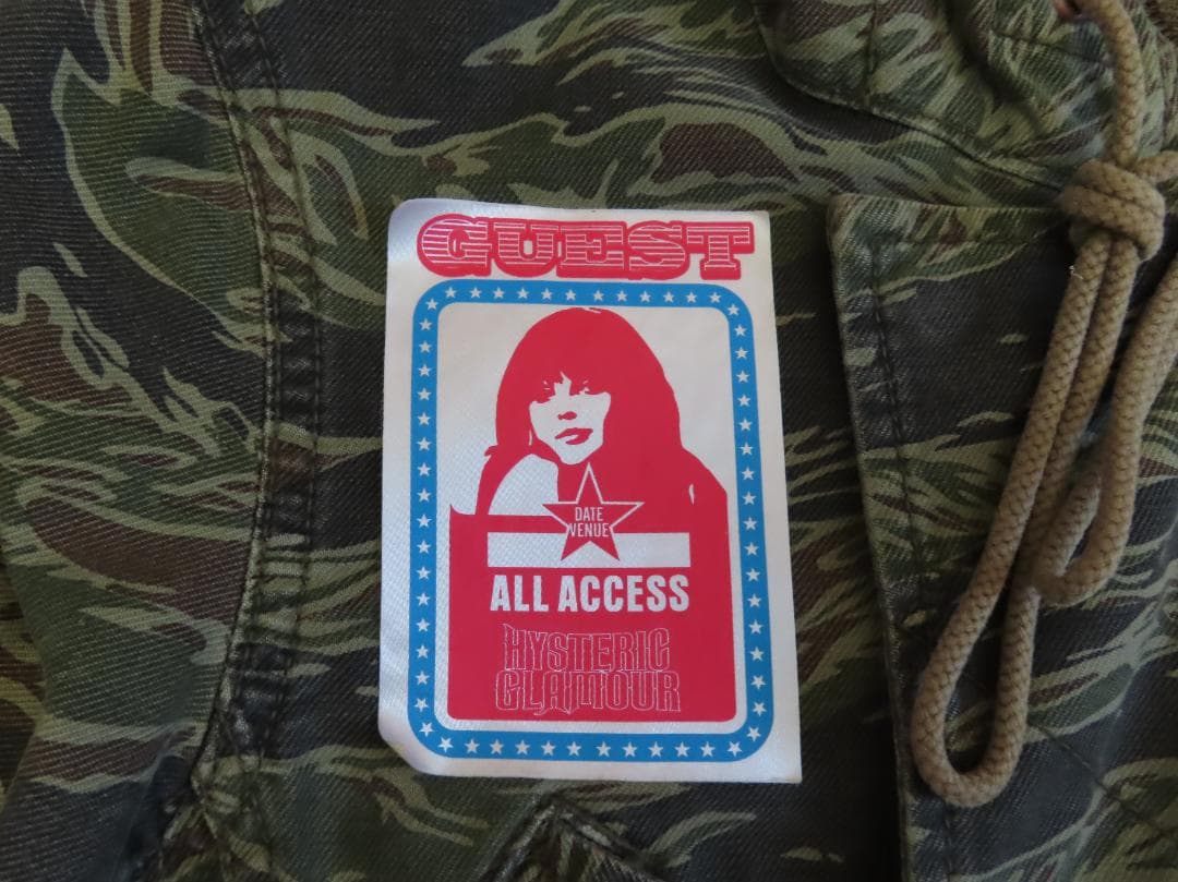 HYSTERIC GLAMOUR ヒテリックグラマー 迷彩柄ジャケット/FREE