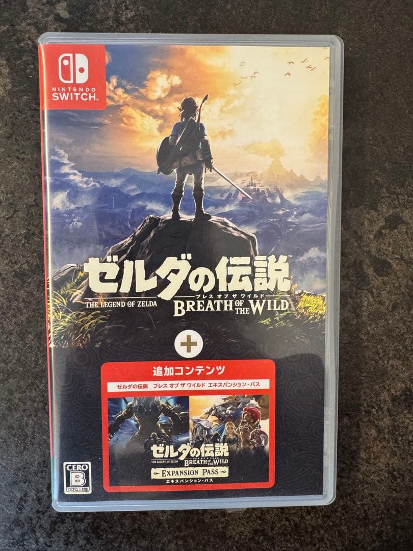 switch ゼルダの伝説ブレスオブザワイルド+エキスパンションパス