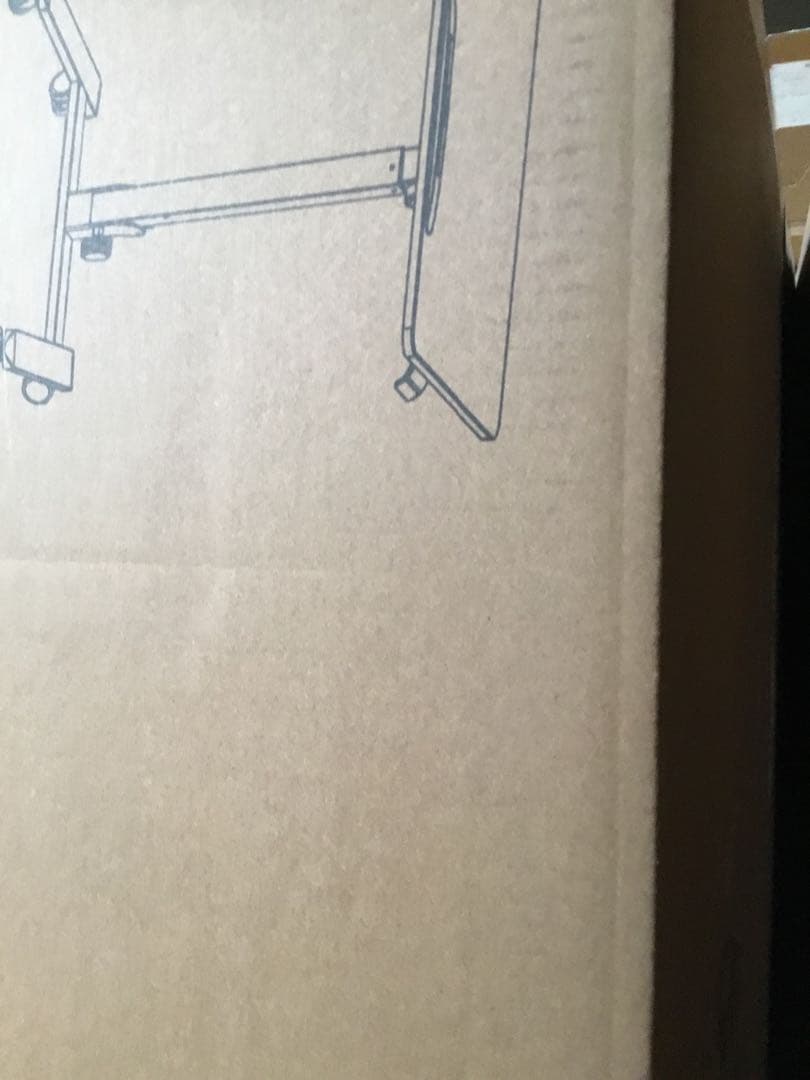 二種折りたたみ昇降デスク移動式 幅65奥48高さ調節72.5-107耐荷8kg