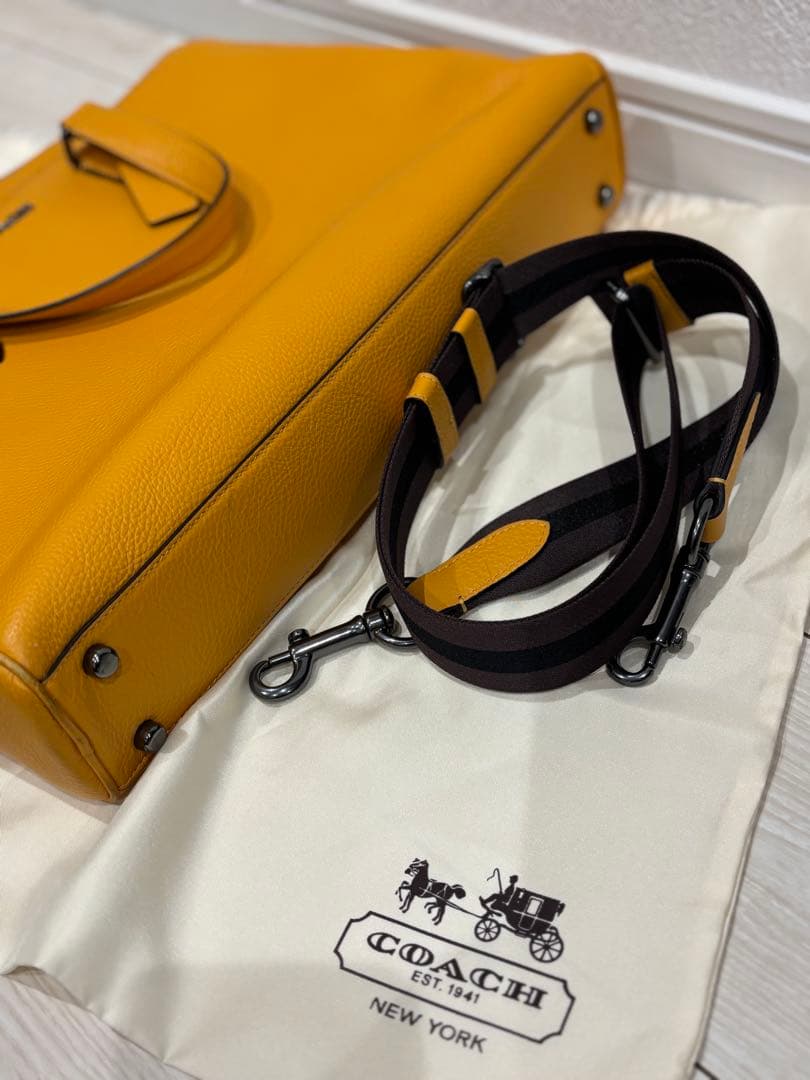 COACH 超美品 グラハムストラクチャード ブリーフケース ビジネスバッグ