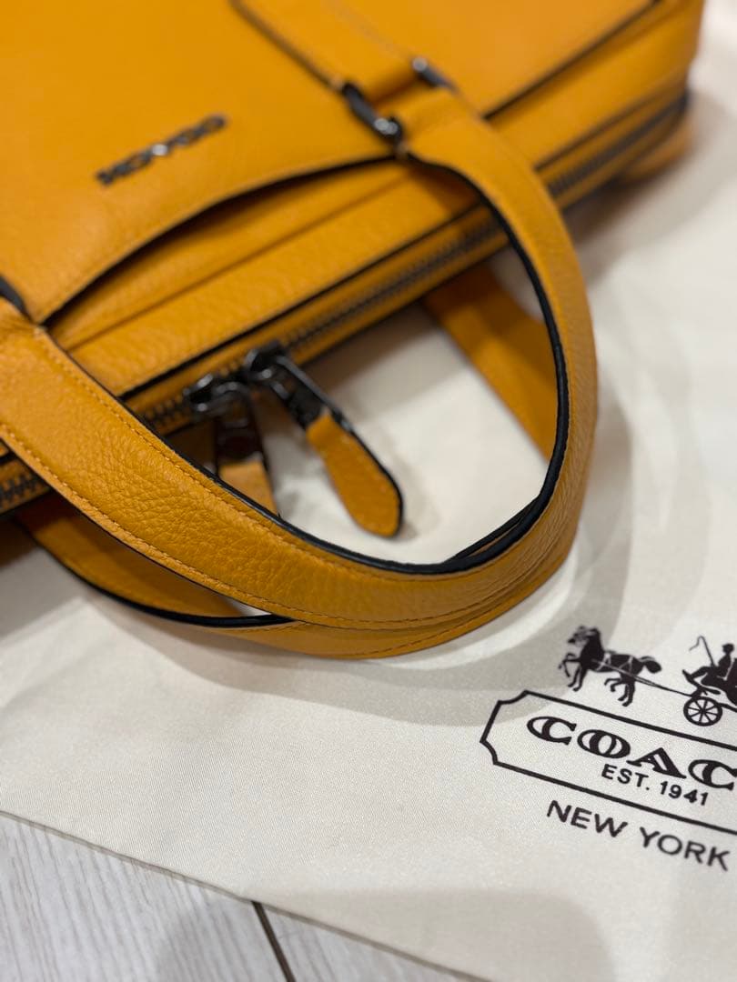 COACH 超美品 グラハムストラクチャード ブリーフケース ビジネスバッグ