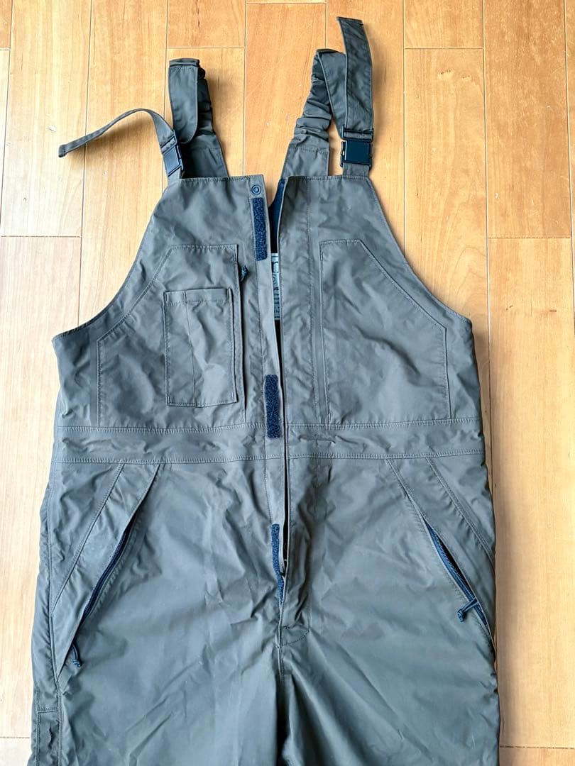 green Clothing Co. ビブパンツ、ダークグレー Lサイズ