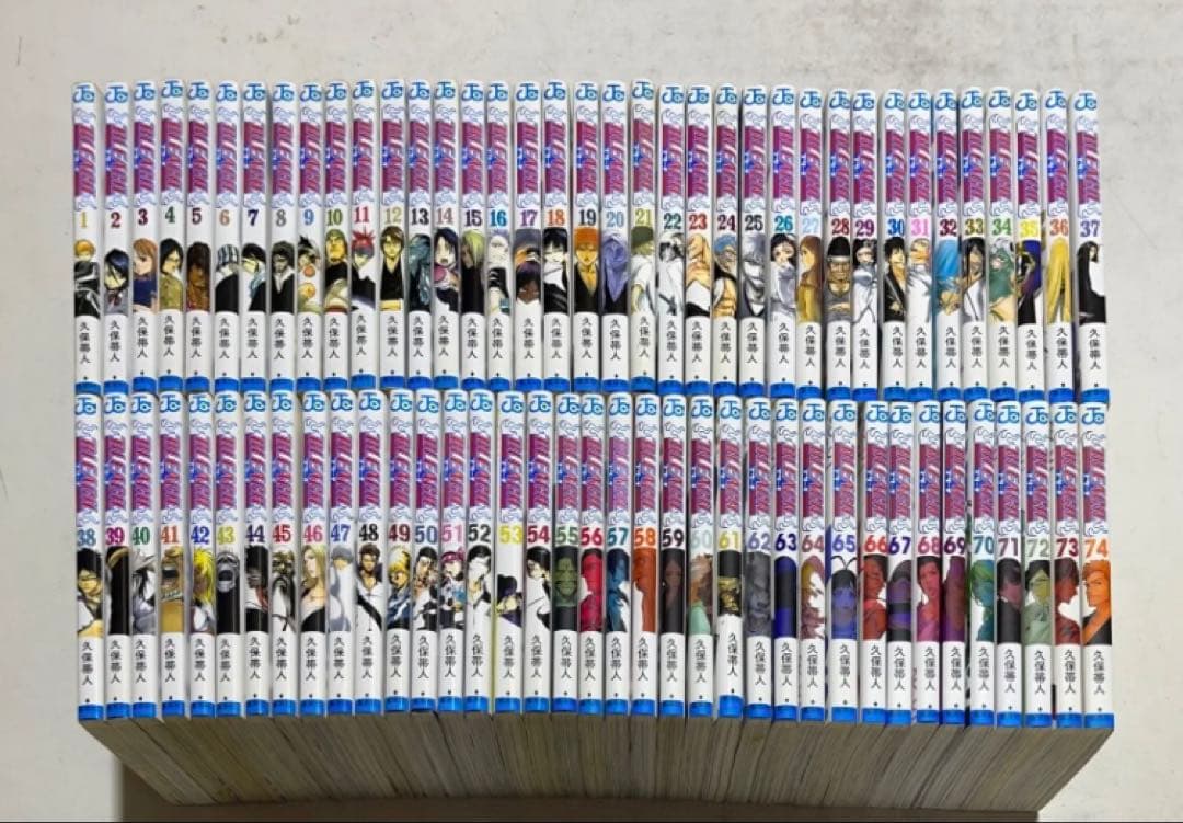 BLEACH bleach 漫画【全巻セット】1巻〜74巻