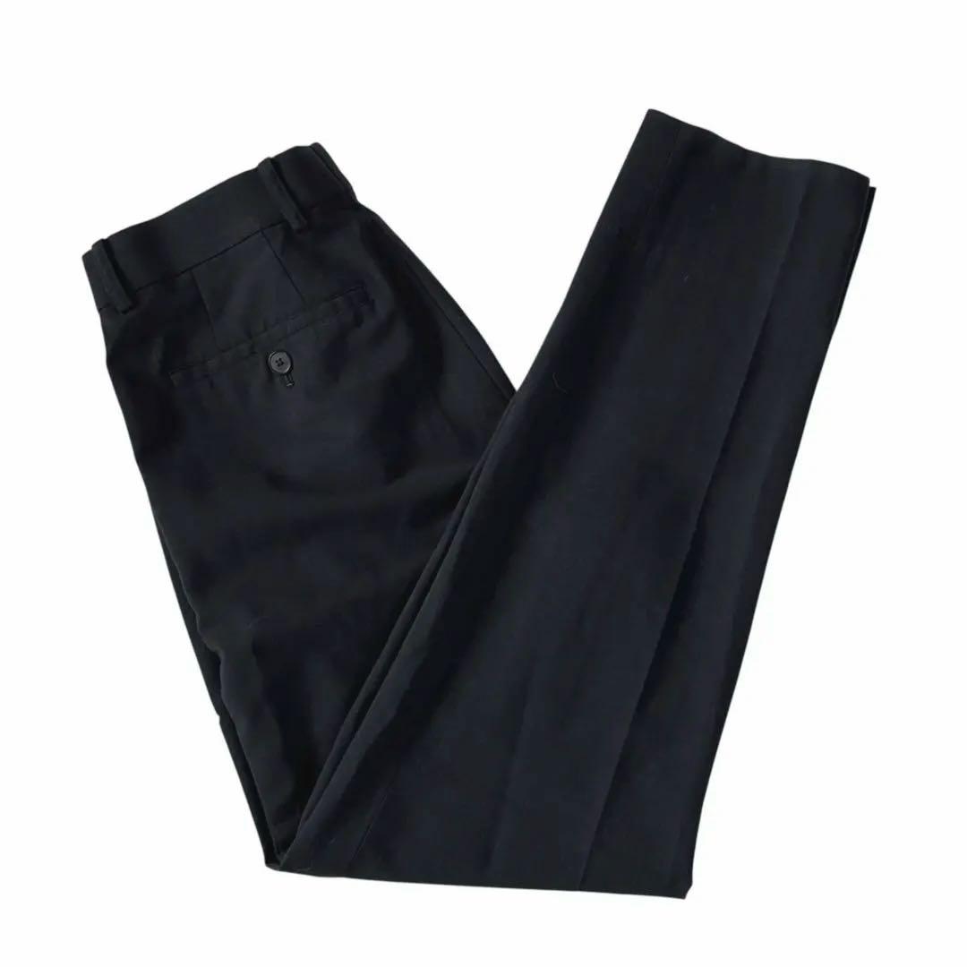 極美品 デサント 3ピース スーツ セットアップ ストレッチ ウォッシャブル　黒