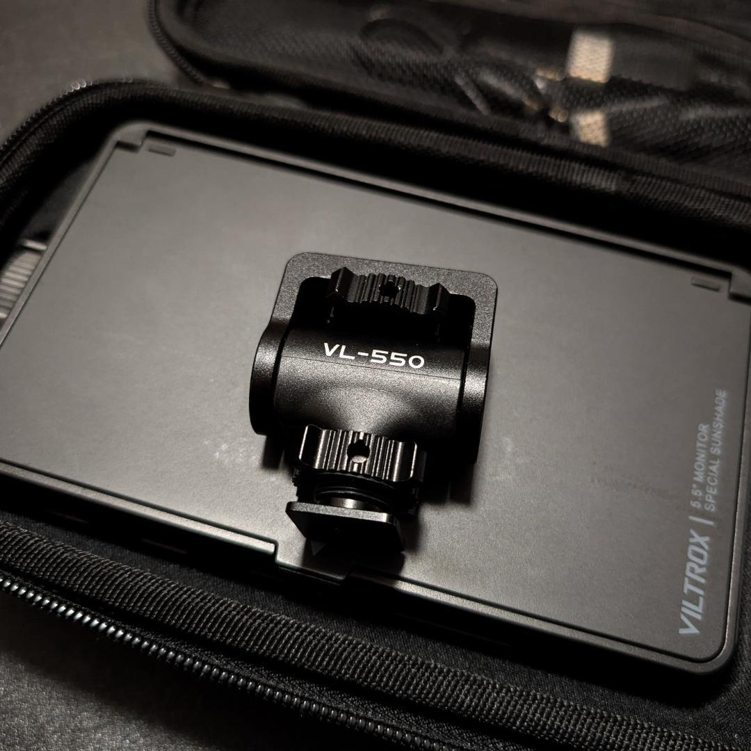 【美品】VILTROX DC-550 Pro + 別売りバッテリー + 充電器