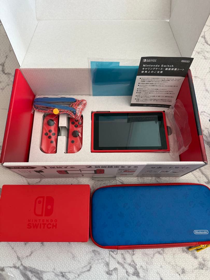 【35周年記念】マリオ 限定カラー switch本体 ニンテンドースイッチ本体