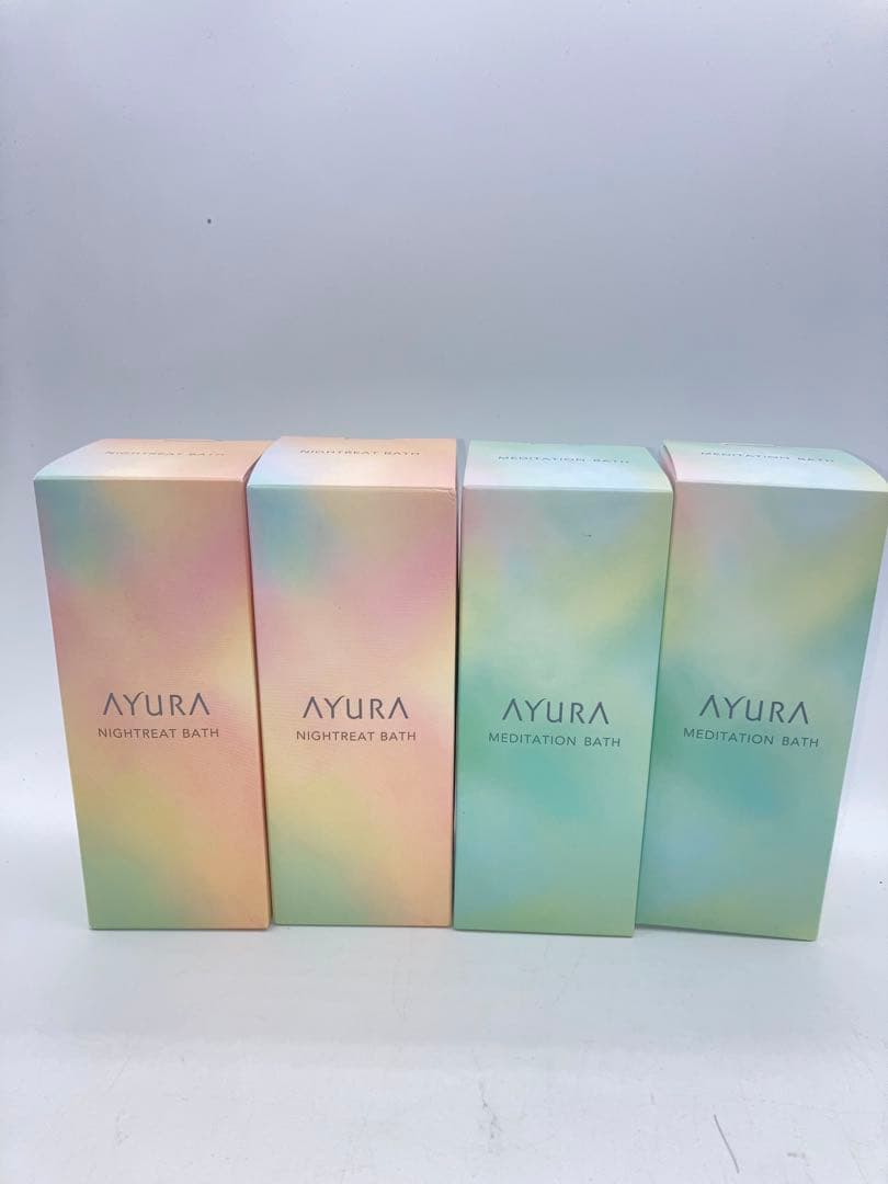 新品未開封　AYURA ナイトリートバス & メディテーションバスt 4本セット