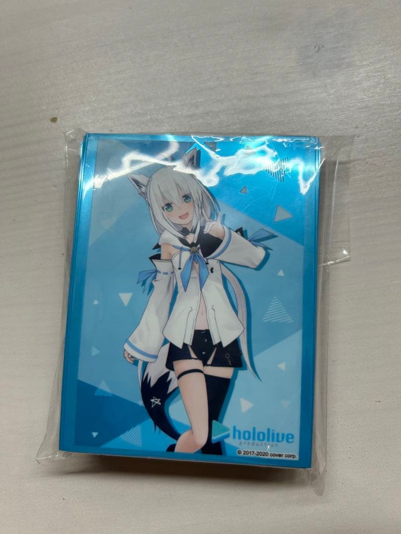 ホロライブ　ヴァイシュツバルツ　Reバース　サイン入りカード