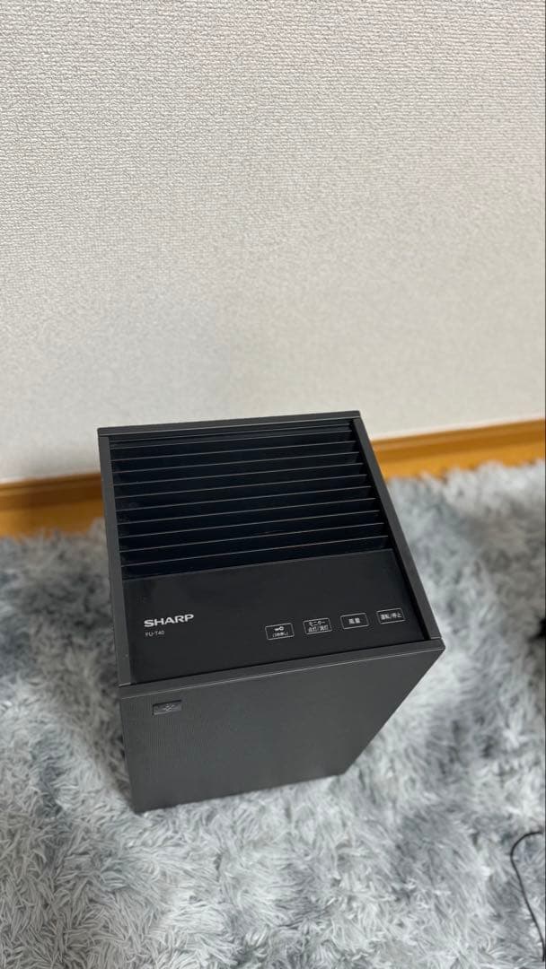 SHARP空気清浄機 FU-T40-Hブラック2025年製