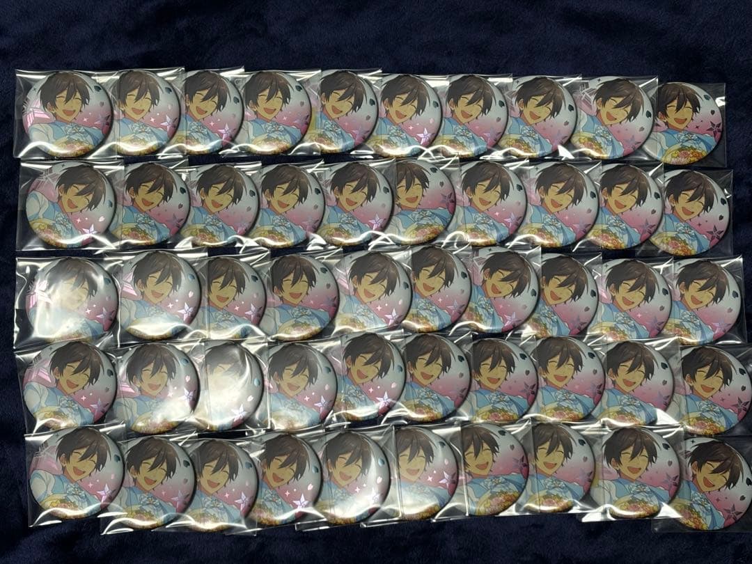 あんスタ　氷鷹　北斗　感謝祭　４周年　缶バッジ