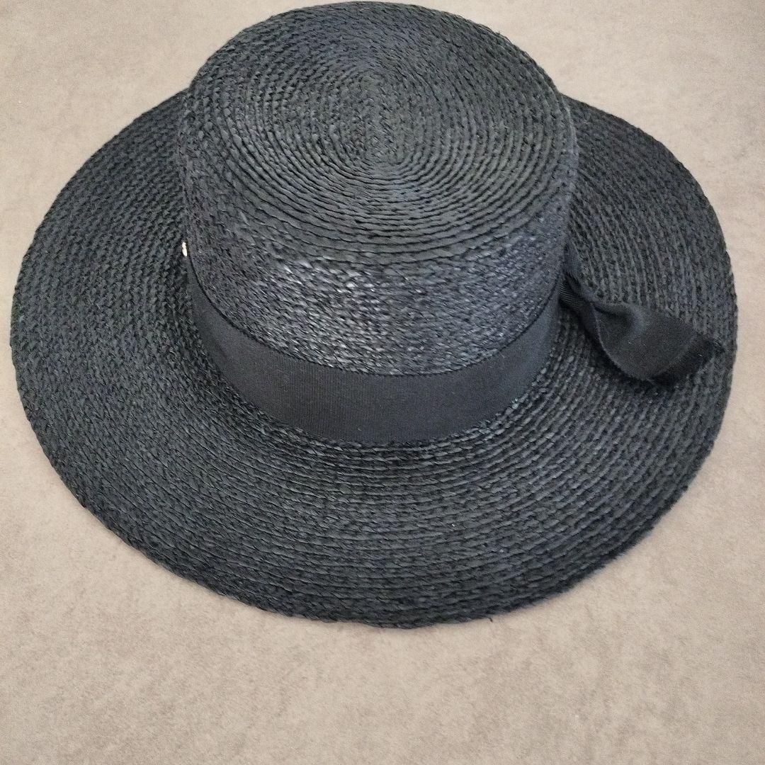 【未使用】ヘレンカミンスキー　 ブラック　ラフィア