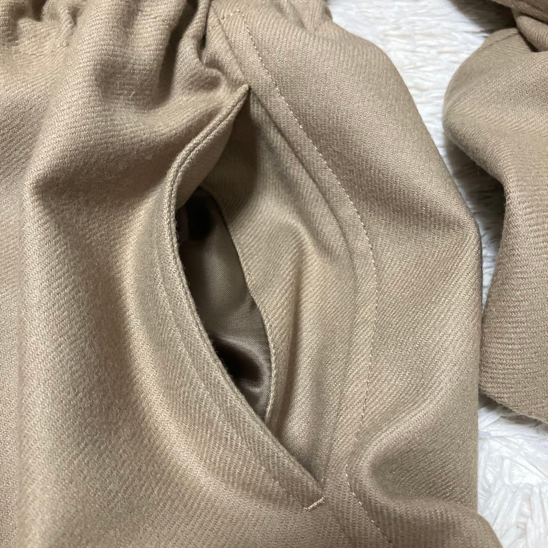 【タグ付新品】IENA24AW定価72,600円ウールモッズコートベージュ38