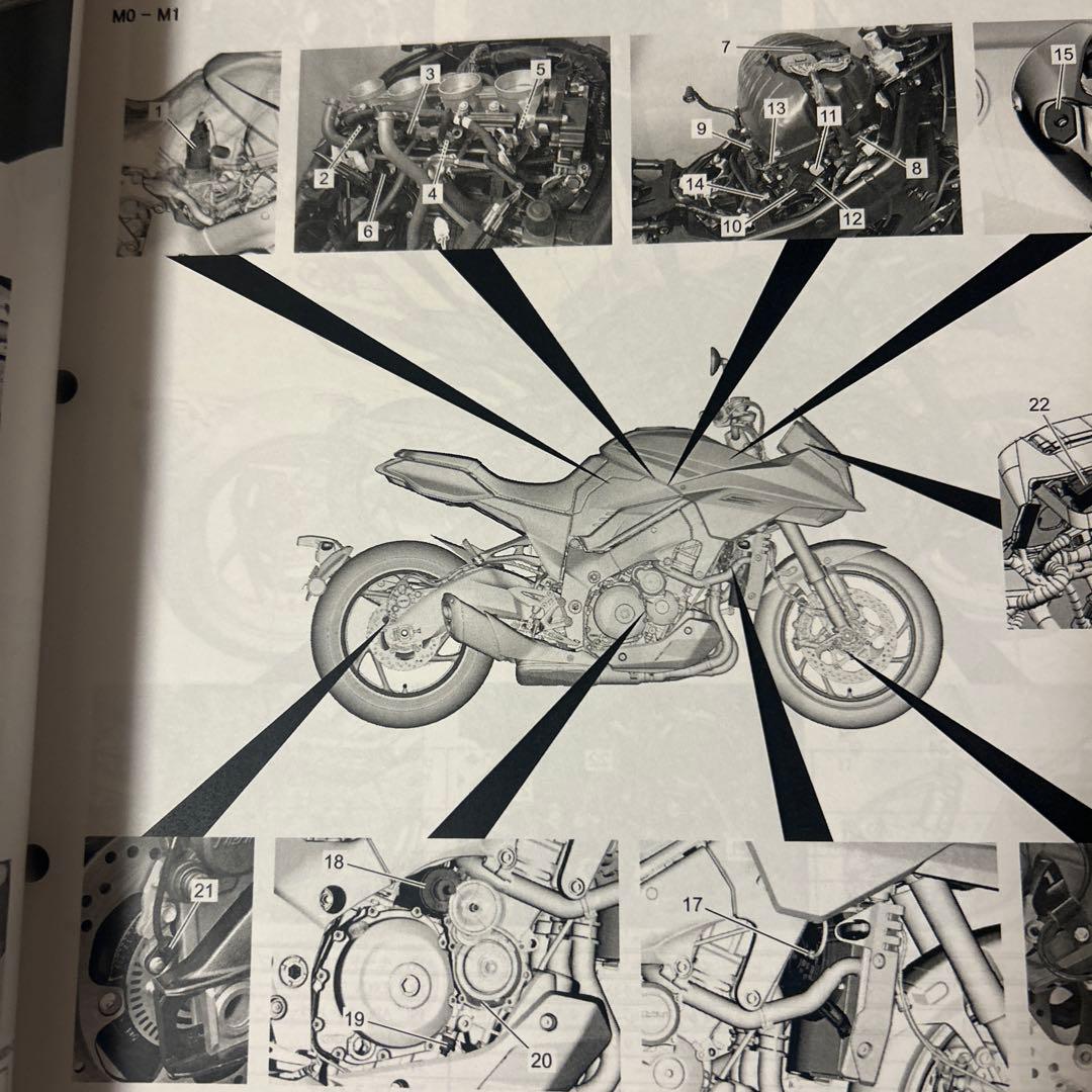 新型カタナ　SUZUKI GSX-S1000S/Z サービスマニュアル