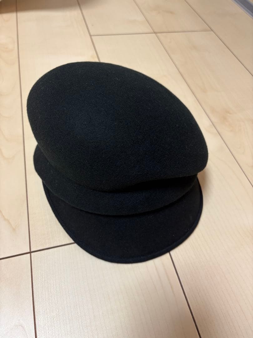 MAY FELT5 ca4la カシラ キャスケット 黒