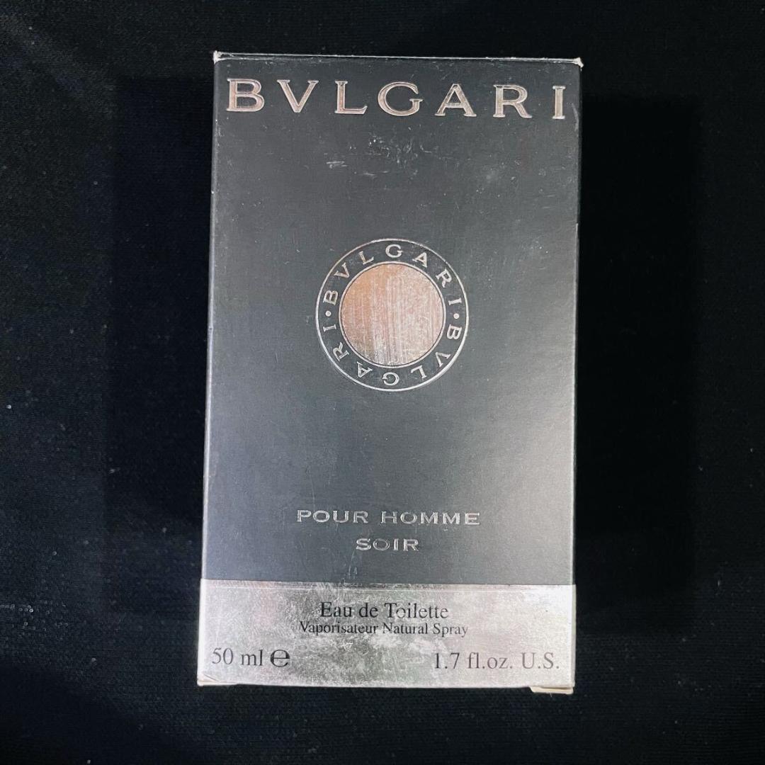 廃盤 BVLGARI SOIR オードトワレ 香水 ブルガリ ソワール 50ml