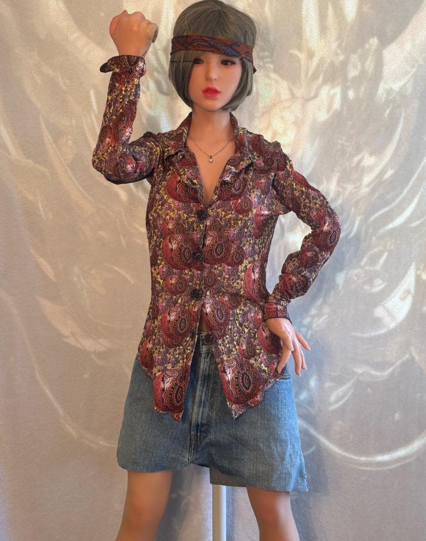 [訳あり] Jean-Paul GAULTIER MAILLE ペイズリーシャツ