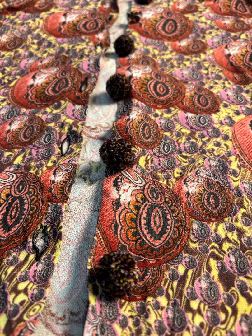 [訳あり] Jean-Paul GAULTIER MAILLE ペイズリーシャツ