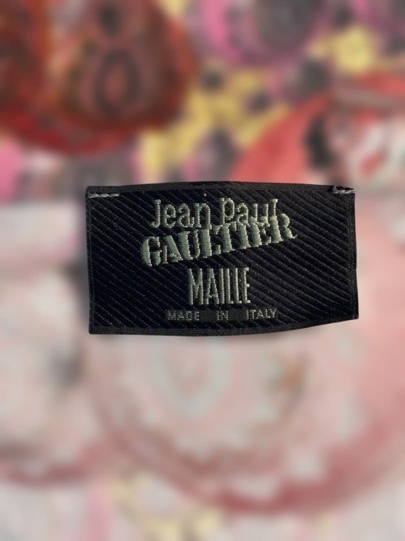 [訳あり] Jean-Paul GAULTIER MAILLE ペイズリーシャツ