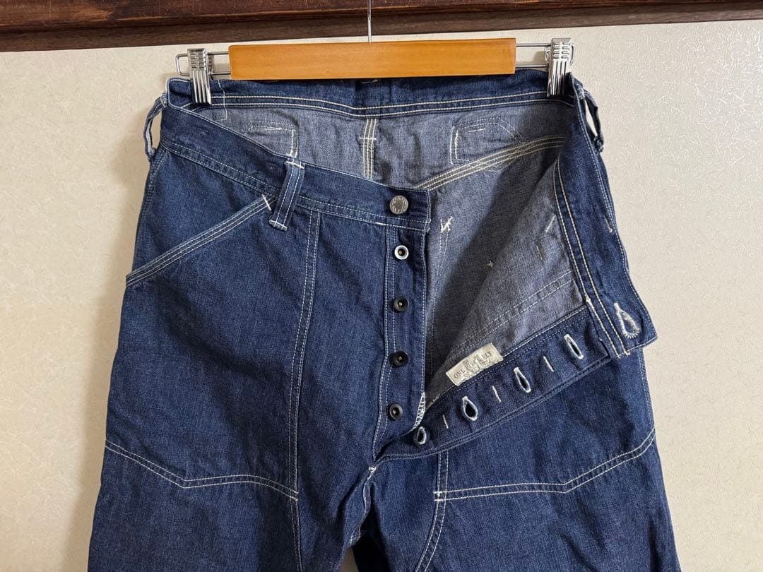 パンツ FREEWHEELERS Lot 102 DENIM OVERALLS W32