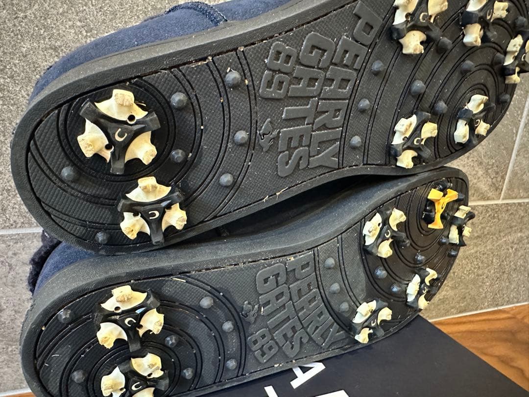 パーリーゲイツ　シューズ　ブーツ　ネイビー　24.５㎝