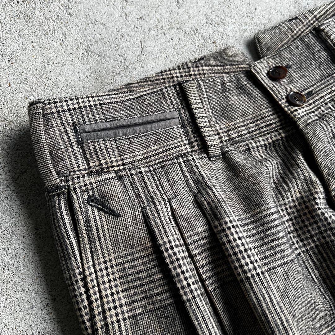 パンツ 90's DOLCE&GABBANA Checked Pants archive