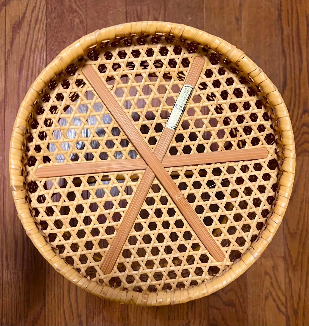 か*ん様 小林ミドリさんご本人作　竹籠