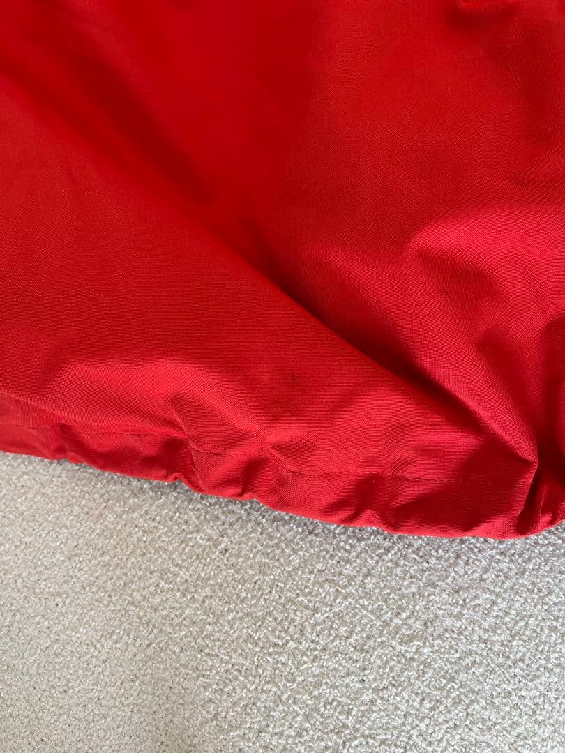 VOLCOM★赤、黒 スノーボードウエアーS子供用 上下セット