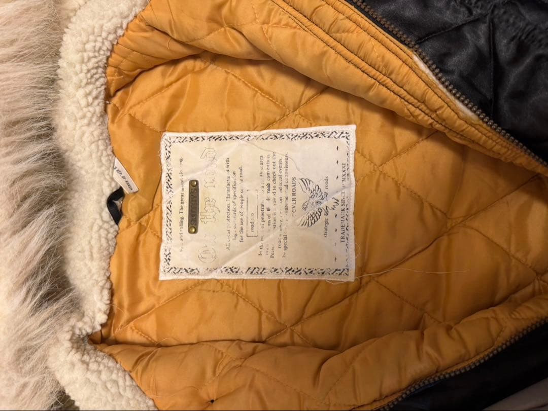 ファー付きフード ダウンジャケット　y2k 短丈