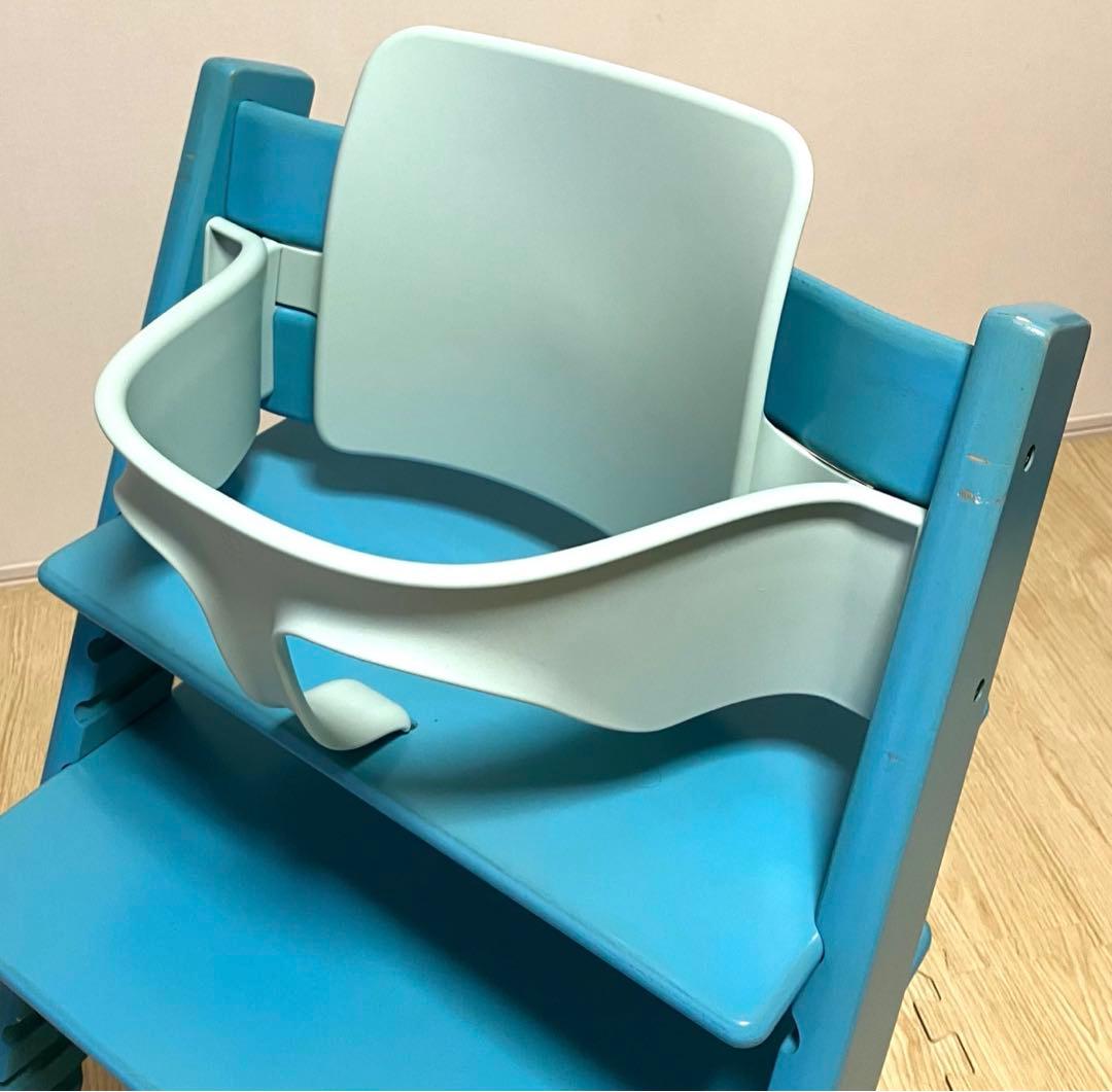 送料無料 ベビーガード付 STOKKE ストッケ トリップトラップ ベビーチェア