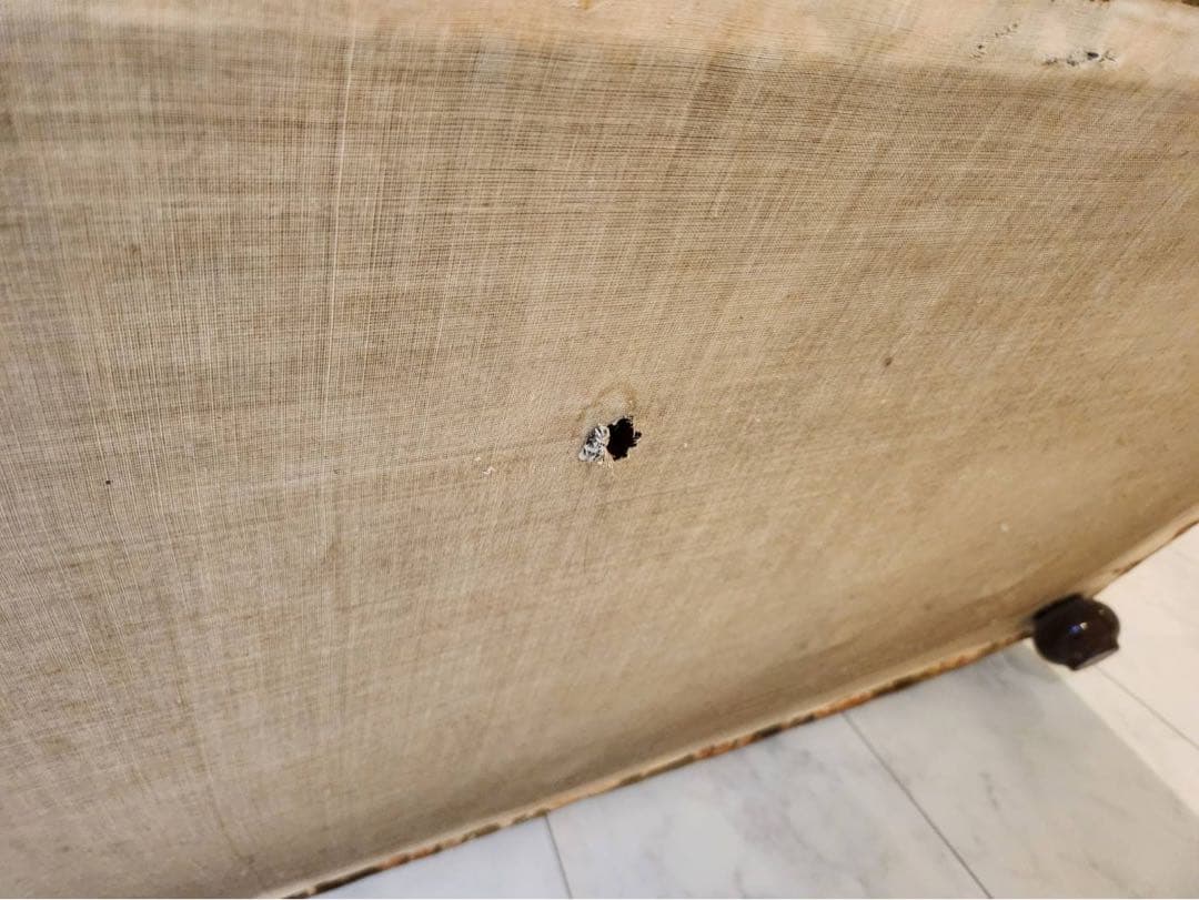 オールドカリモク　old karimoku 金華山　アンティーク3人掛けソファ