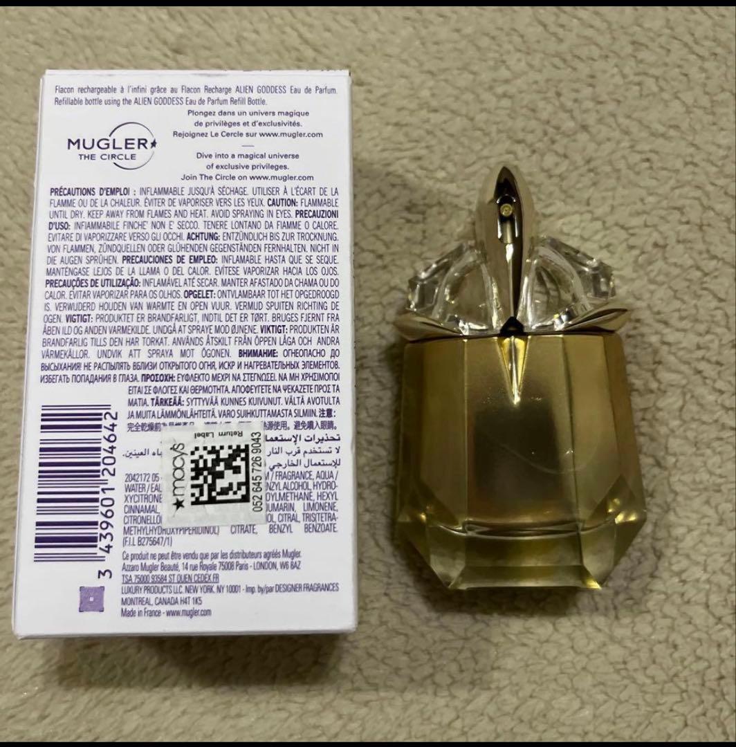 テュエリーミュグレー エイリアン ゴッデス 30ml 香水