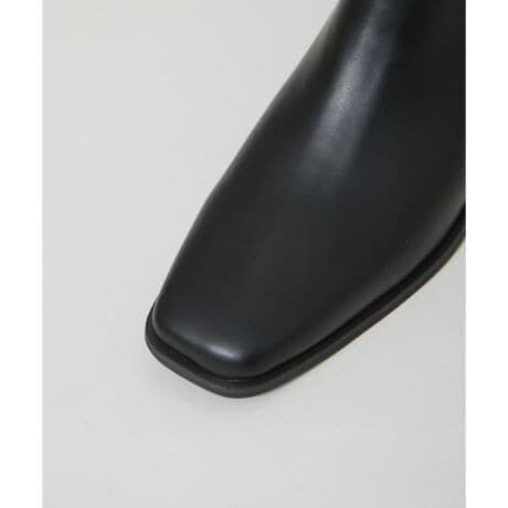 【最終値下げ】 NANO universe スクエアトゥフラットブーツ24cm