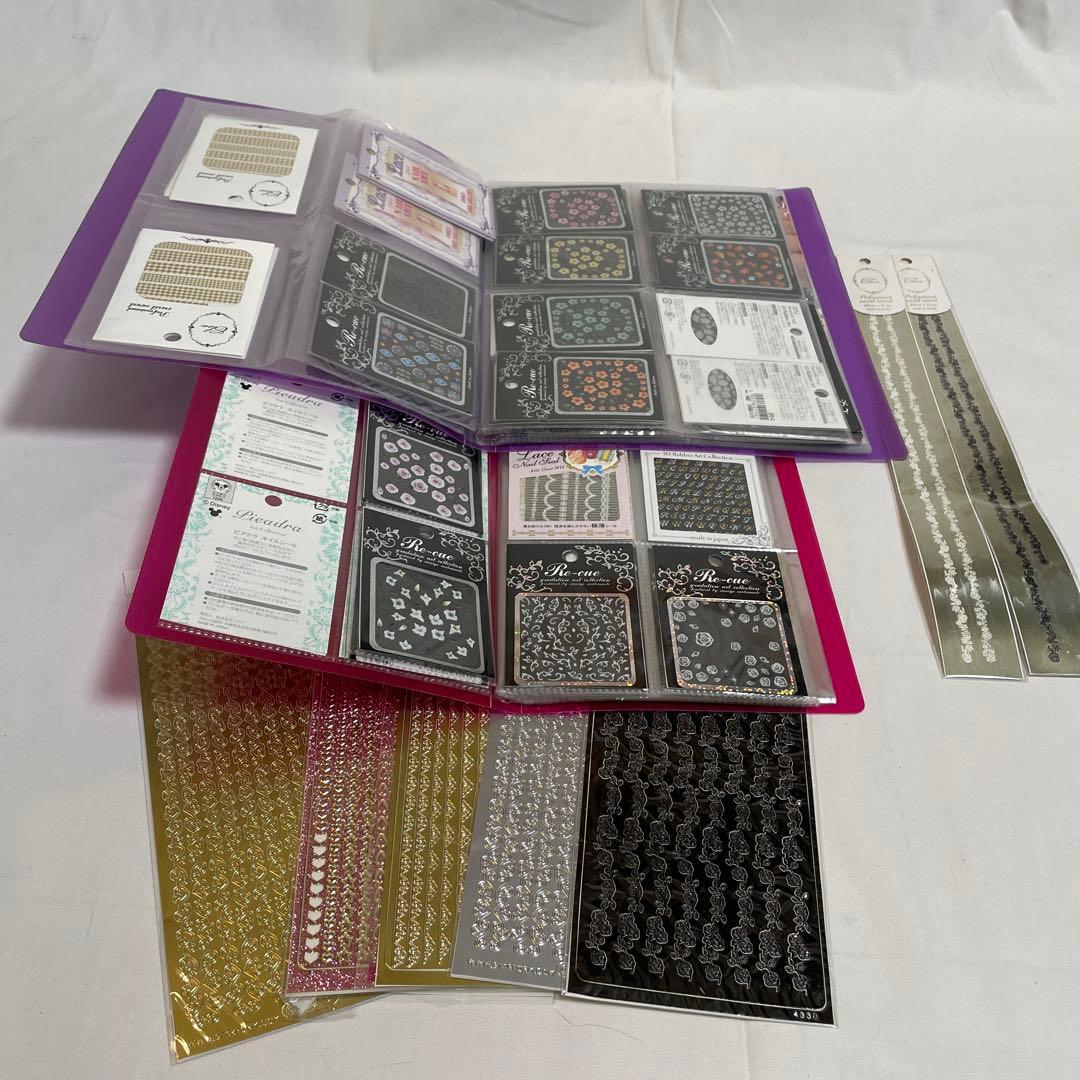 ネイルアート　ネイル用品　ジェルネイル　ネイルパーツ　シール　デコパーツ　セット