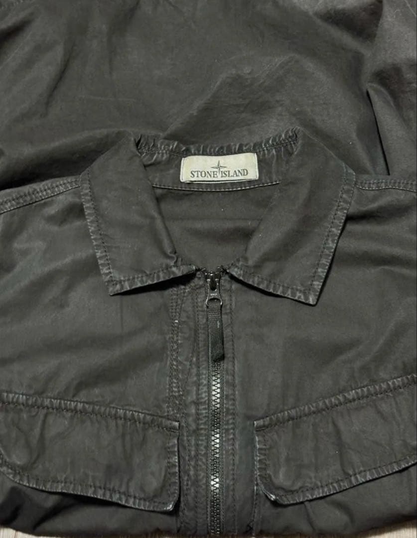 【美品:M】22FW STONE 「ミリタリーシャツジャケ