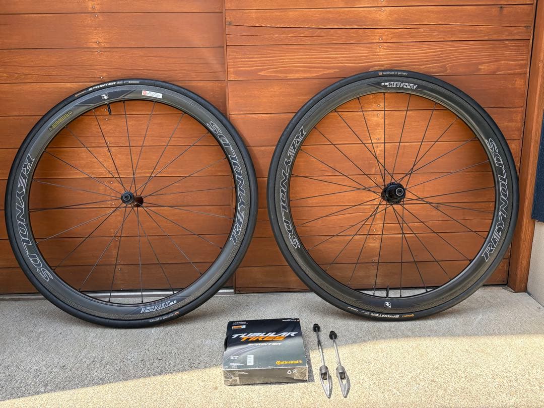 REYNOLDS ASSAULT 700C カーボンホイールセット タイヤ付き