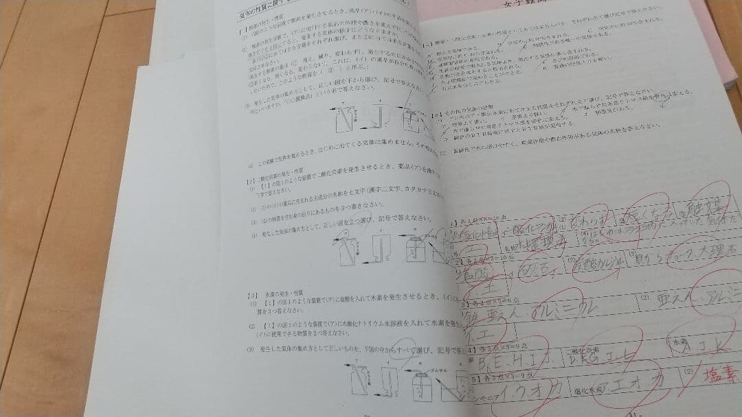 啓明館　難関コース 小６教材　特訓 ６年生 一年間